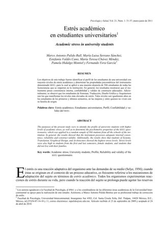 Estr S Universitarios Pdf