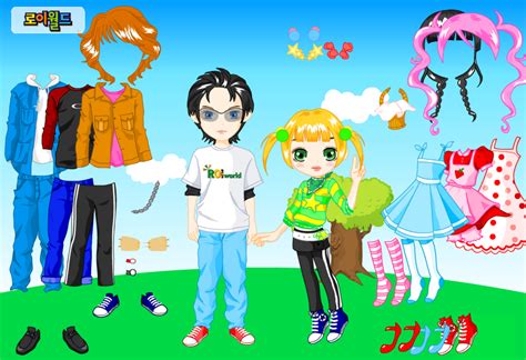 Roiworld Couple Dressup Play Online On Flash Museum 🕹️