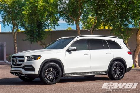 2019 Mercedes Benz GLS GL Class With 22 Gianelle Parma In Gloss Black