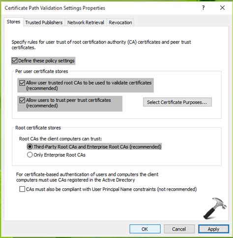 Guide How To Install Trusted Root Certificate In Windows