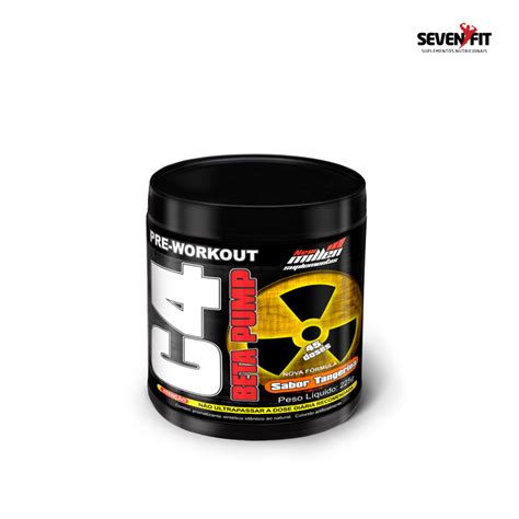 C4 Beta Pump Pre Workout 225g New Millen Sevenfit