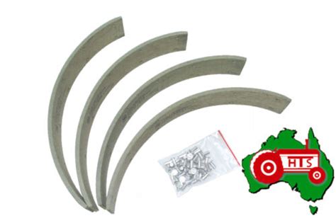 Brake Lining Set With Rivets Fits For Massey Ferguson TE20 TEA20 TEF20