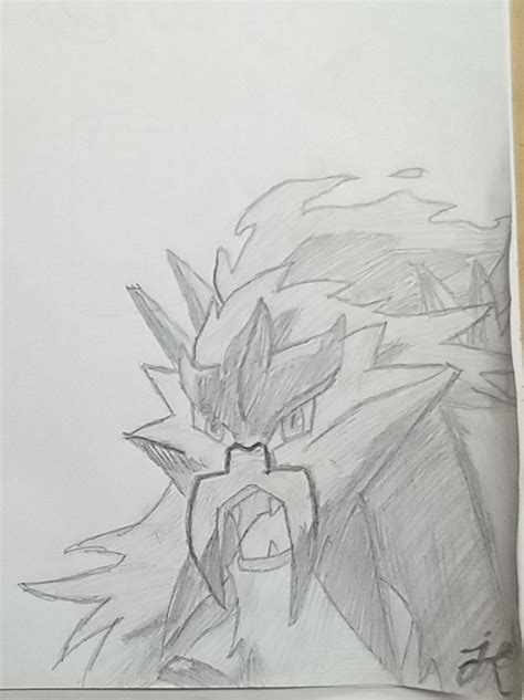 Legendary Pokemon Drawings In Pencil