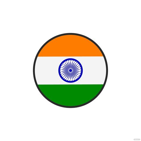 Creative Indian Flag Vector in Illustrator, SVG, JPG, EPS, PNG ...