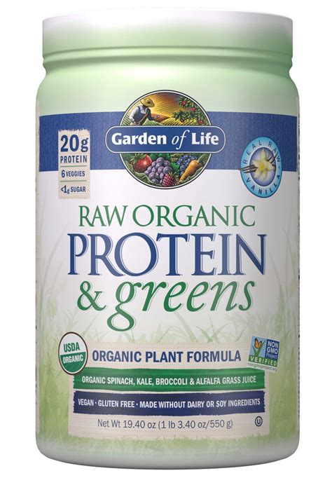 Garden of Life Raw Organic Protein and Greens Powder