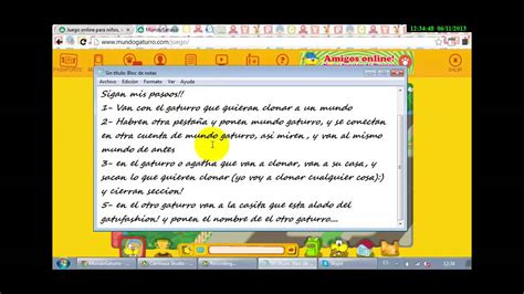 Como Clonar En Mundo Gaturro Junio Youtube