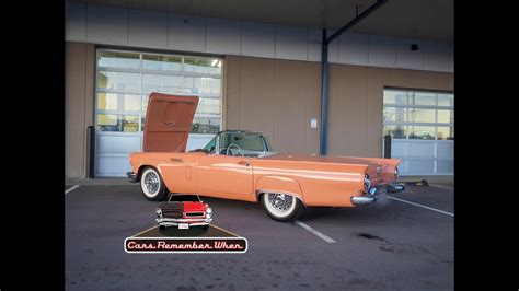 Coral Sand 1957 Ford Thunderbird 312 V8 Automatic Frame Off Restoration