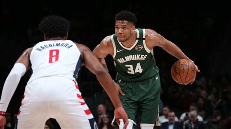 Milwaukee Bucks Vs Washington Wizards Feb Game Summary Nba