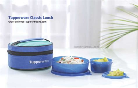 Tupperware Classic Lunch Set With Bag Dubai Uae