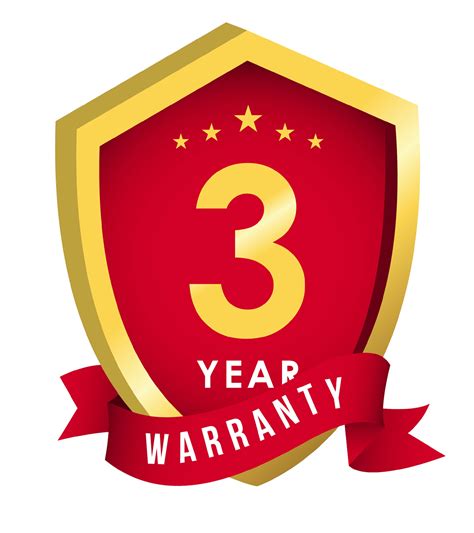 3 Years Warranty Logo Png Vector Design Cdr Ai Eps Png Svg