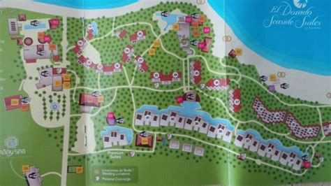 Resort Map Picture Of El Dorado Sensimar Riviera Maya Puerto