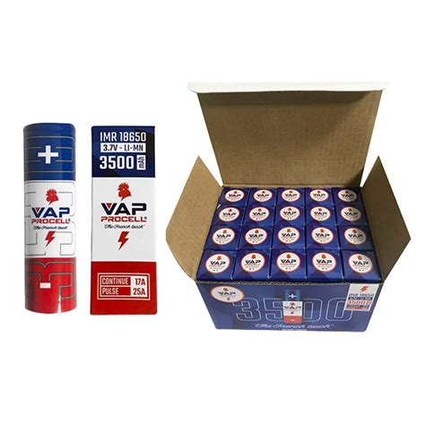 Batería Vap Procell IMR 18650 3500 mAh Garantizado producto