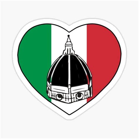 Florence Italy Travel Sticker