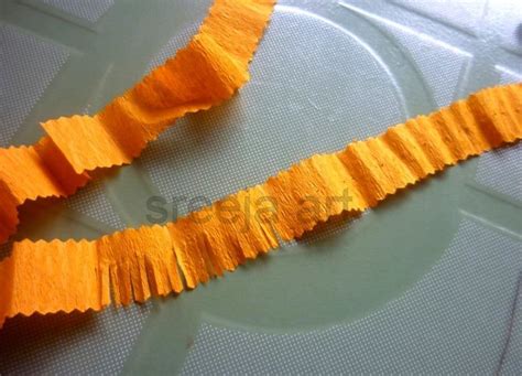 Crepe Paper Tissue Paper Flowers Diy Marigold