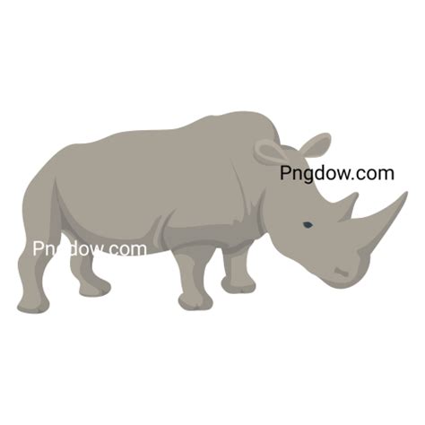 Rhino transparent background image free - Photo #13897 - Pngdow - Free ...