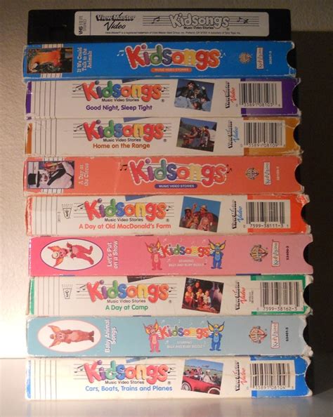 kidsongs vhs archive  frances greenblatt blog