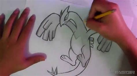 Pokemon Lugia Dibujando Un Pokemon Drawing Youtube