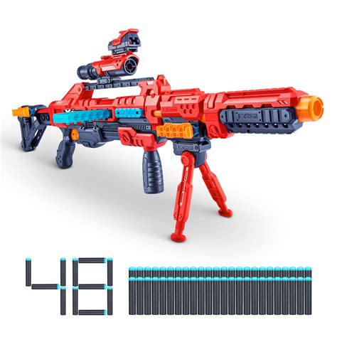 XShot Excel Regenerator 48 Darts By ZURU Red Foam Dart Blaster Toy