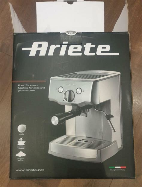 Ariete 1324 Metal Espresso Machine Sage Duo In RM13 London For 45 00