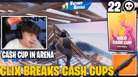 Clix Reveals The Secret How To Play Cash Cups In Arena Games Fortnite Youtube