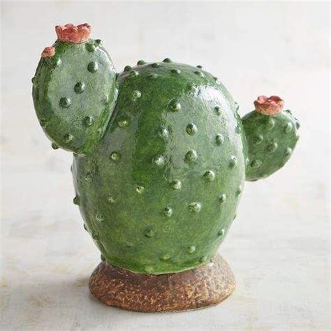 Pier Imports Short Ceramic Cactus Cactus Ceramic Ceramics Projects