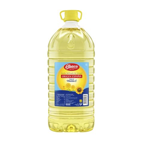 Aceite Refinado Girasol Horeca 5l Aceites Abaco