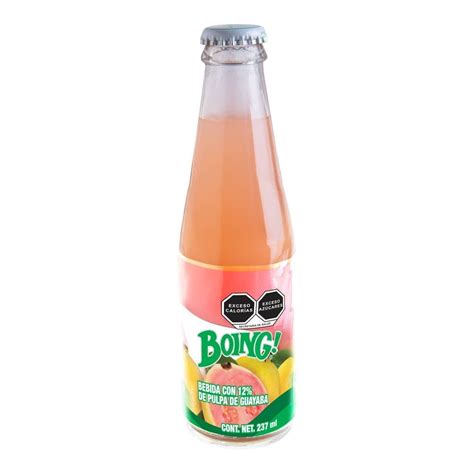 Bebida Boing Con 12 De Pulpa De Guayaba 237 Ml Walmart