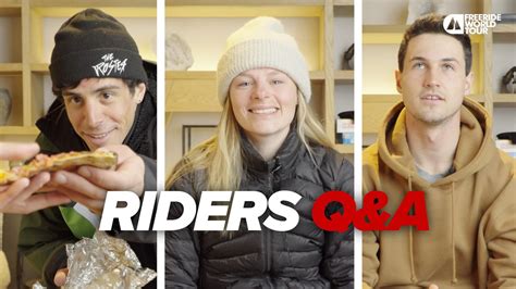 Freeride World Tour Riders Q A Video Dailymotion