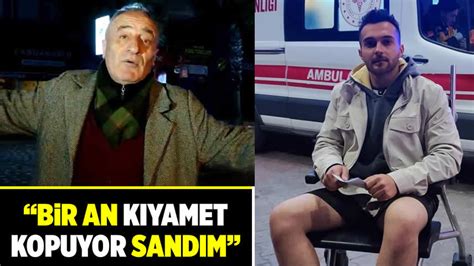 Depremi hissedenler o anları böyle anlattı Kıyamet kopuyor sandım