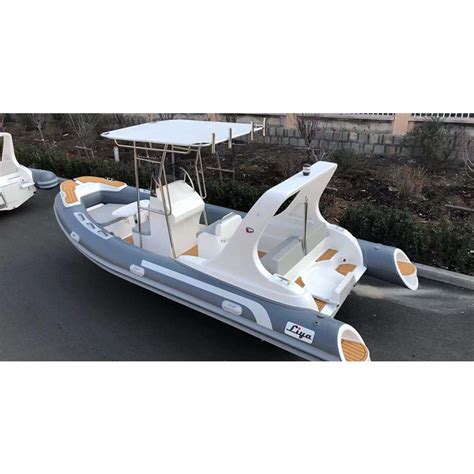 Liya M Fiberglass Hull Rib Rigid Inflatable High Speed Boat For Sale