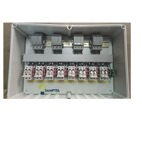 Solar Dc Distribution Box Solar Dc Combiner Box 10 In 1 Out 1000v Dc Isolator Manufacturer