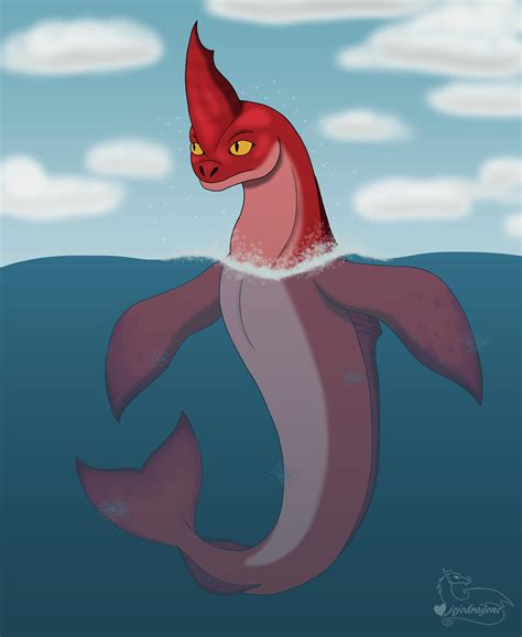 Red the sea beast by jojodragone on DeviantArt