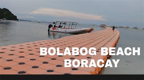 This Is Bolabog Beach Boracay During Habagat Season At The Front Beach