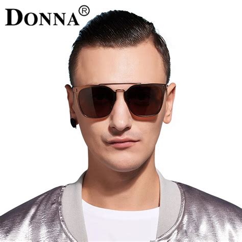 Donna Polarized Men Sunglasses Sports Oversized Black Square Driver