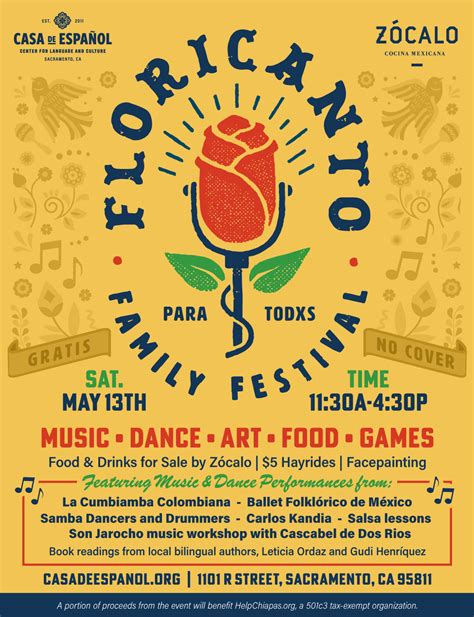 Floricanto Family Festival, Casa de Espanol and Zocalo and CapRadio at ...