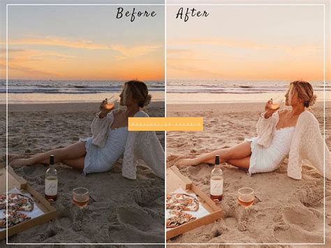 22 Sunset Presets Lightroom Mobile And Desktop Warm Presets Etsy