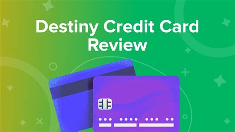 Destiny Credit Card Review YouTube