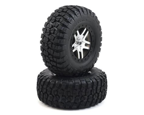 Traxxas Bfgoodrich Mud Ta Reifen Auf Split Spoke Felge Satin Chrom Mm