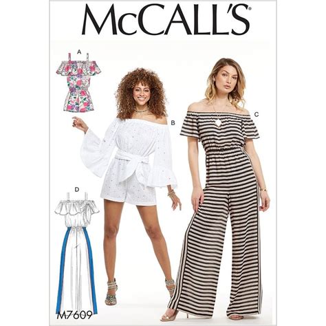 Misses Pull On Off The Shoulder Rompers And Jumpsuits With Elastic