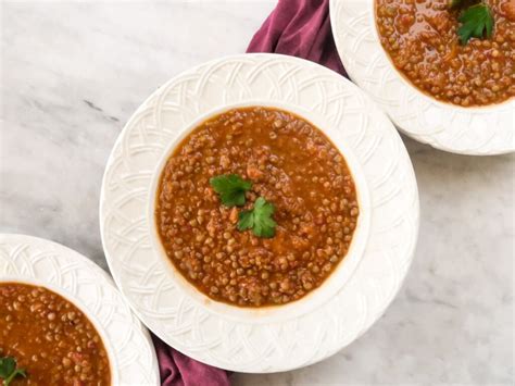 Italian Lentil Soup Recipe Easy Italian Dinner Crockpot Recipe