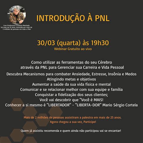 Introdu O Pnl Webinar Gratuito Online Sympla