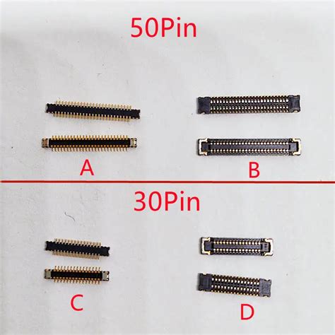 10pcs LCD Display Screen FPC Connector For Infinix Tecno Oraimo Ltel