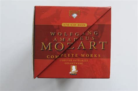 Wolfgang Amadeus Mozart Complete Works L Oeuvre Int Grale