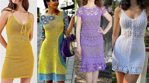 Extremely Free Crochet Patterns Crochet Bodycon Dress For Women 2023