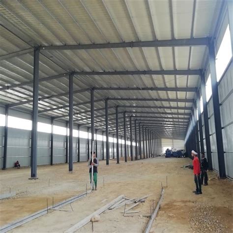 China Prefab Prefabricated Steel Building Warehouse For Storage Shed