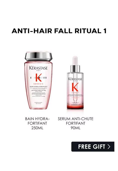 Buy Kérastase Kerastase Anti Hair Fall Ritual 1 Genesis Bain Hydra