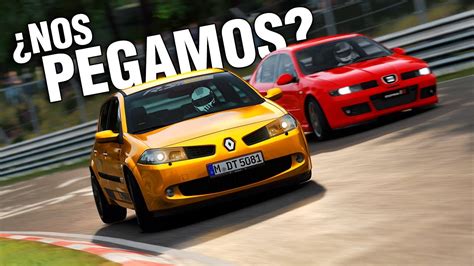 No Hay Quien Megane En N Rburgring Con Tr Fico Assetto Corsa Youtube