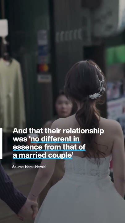 A South Korean Court Has Recognized The Rights Of A Same Sex Couple For The First Time Youtube