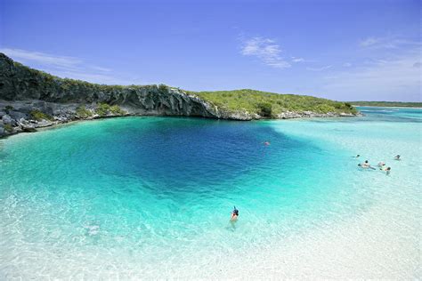 Blue Hole Bahamas Photograph by Christopher Bowden