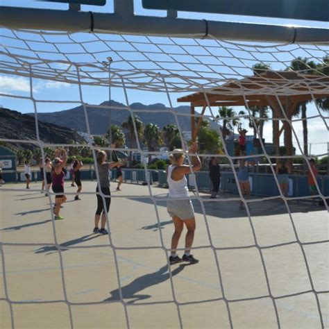 Sport Zone Multipurpose Court Playitas Resort Sport Hotel Fuerteventura